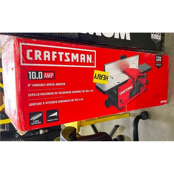 CRAFTSMAN 6IN JOINTER