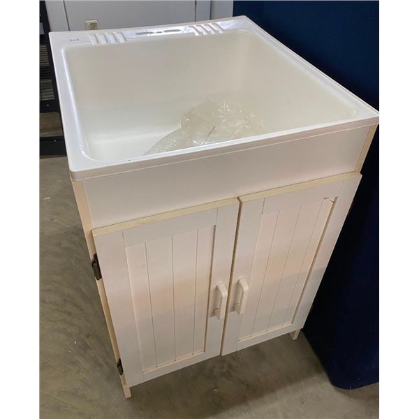 22X24IN LAUNDRY CABINET AND SINK
