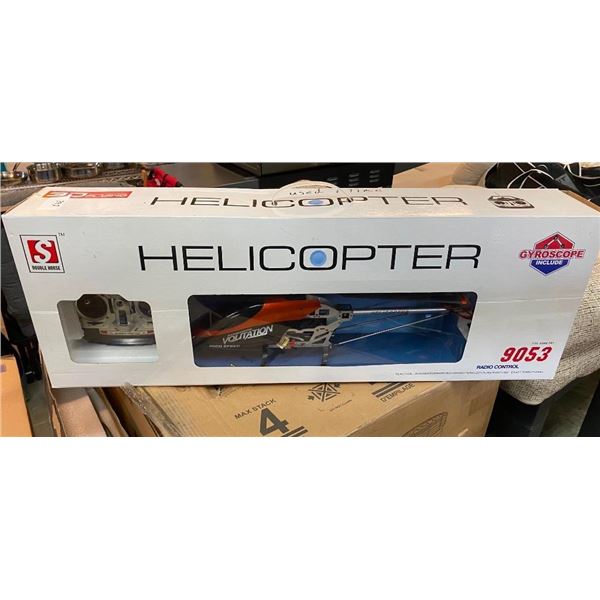 REMOTE CONTROL HELICOPTER - USED ONCE
