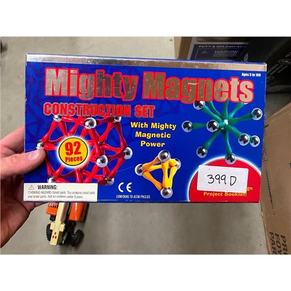 MIGHTY MAGNETS KIDS CONSTRUCTION SET