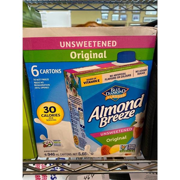 6L OF ALMOND BREEZE