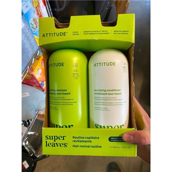 ATTITUDE SHAMPOO AND CONDITIONER
