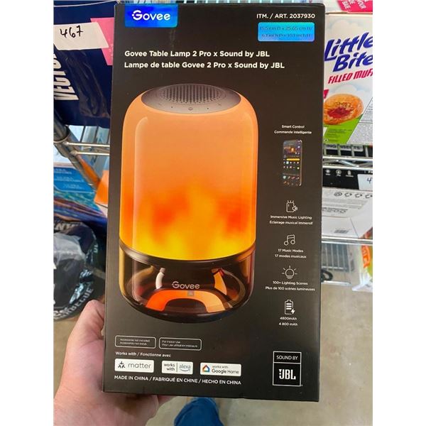 GOVEE TABLE LAMP / SPEAKER