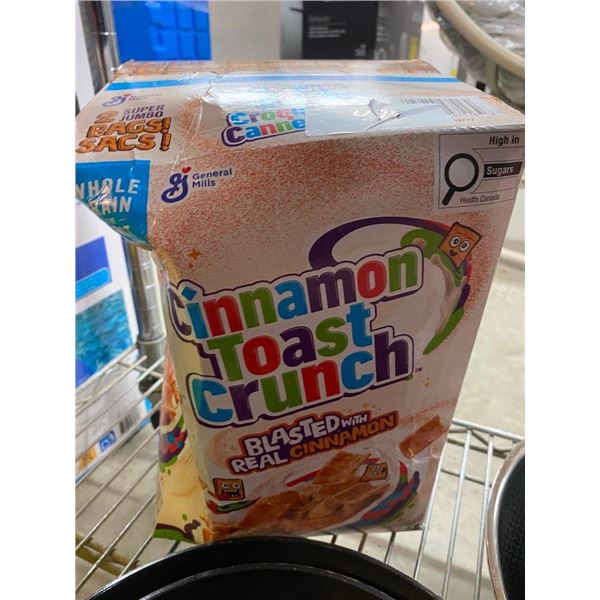 JUMBO BOX OF CINNAMON TOAST CRUNCH