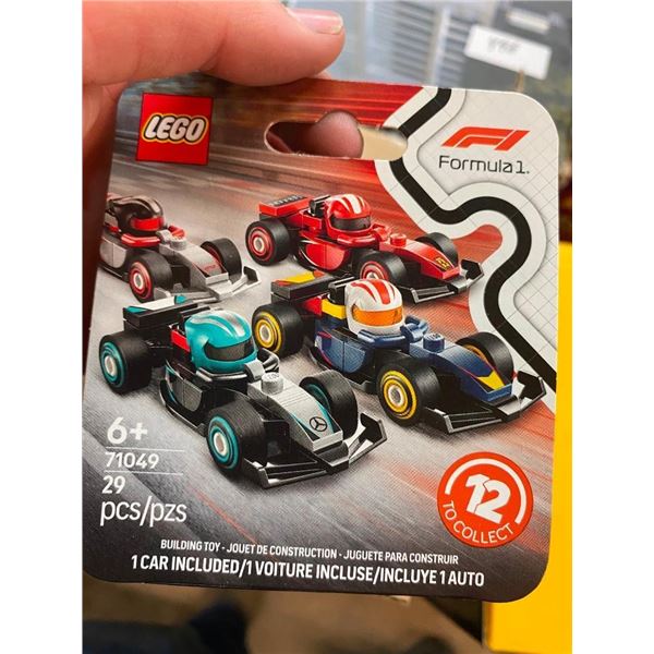 18 PACKS OF LEGO MINI FORMULA 1 CARS