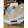 Image 1 : 3 PLASTIC STORAGE CONTAINERS
