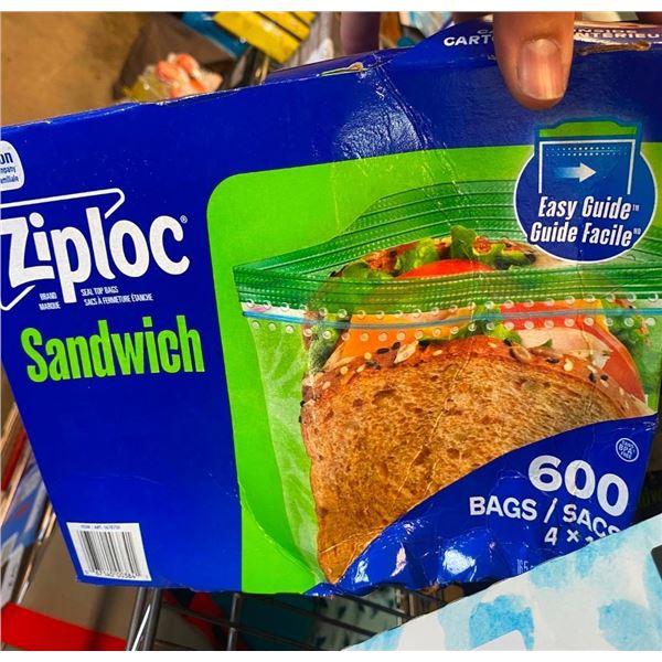600 ZIPLOC SANDWICH BAGS