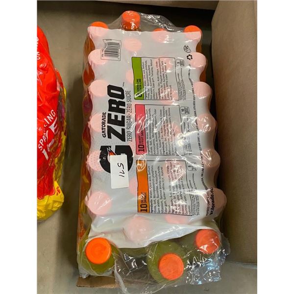 27 ASSORTED GATORADE ZERO DRINKS