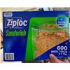 Image 1 : 600 ZIPLOC SANDWICH BAGS