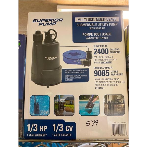 MULTI-PURPOSE SUMP PUMP