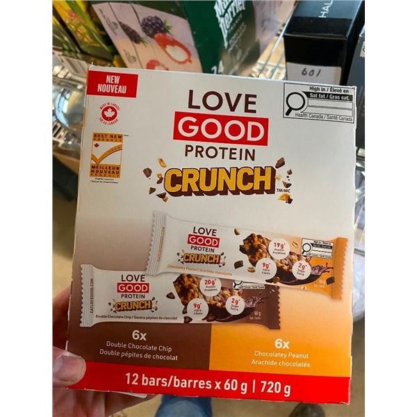 12 PROTEIN BARS