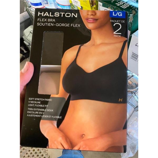 2 LARGE FLEX BRAS