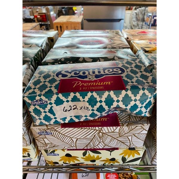 12 BOXES OF KLEENEX