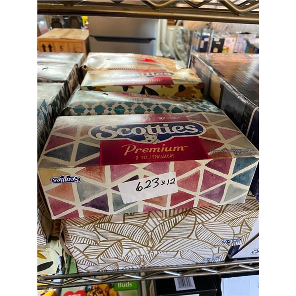 12 BOXES OF KLEENEX