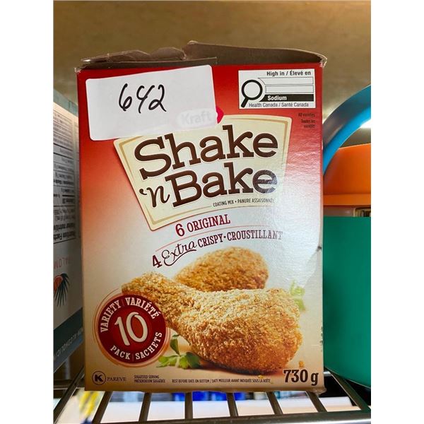 6 PACK OF ORIGINAL SHAKE N BAKE