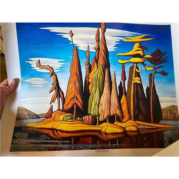 L HARRIS NORTHERN PAINTING REPO PRINT