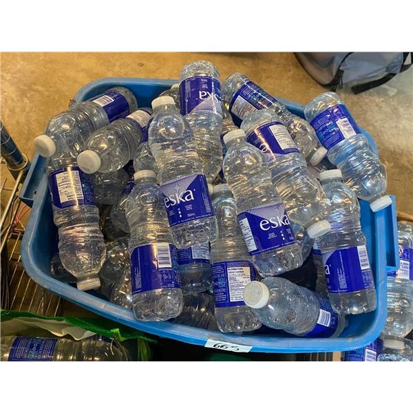 LARGE TOTE FULL OF BOTTLED WATER