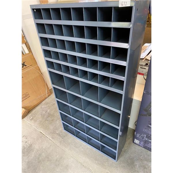 65X34X12IN BOLT BIN - FEW SMALL DENTS