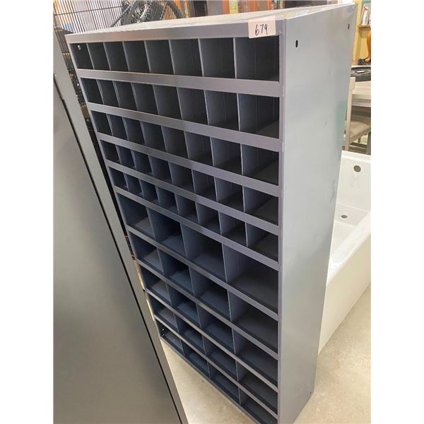 65X34X12IN BOLT BIN - FEW SMALL DINGS