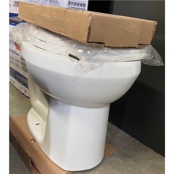 AMERICAN STANDARD TOILET AND SEAT - MISSING TANK