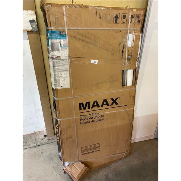 56-59X59IN MAAX TUB SHOWER DOOR KIT
