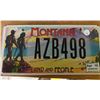 Image 1 : MONTANA LICENSE PLATE