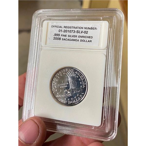 2008 SACAGAWEA US DOLLAR - SILVER ENRICHED ONLY