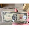 Image 1 : 1953 US 2 DOLLAR BANKNOTE - RED SEAL