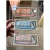 Image 1 : 1954 CANADIAN 2 DOLLAR, 5 DOLLAR, 10 DOLLAR BANKNOTES
