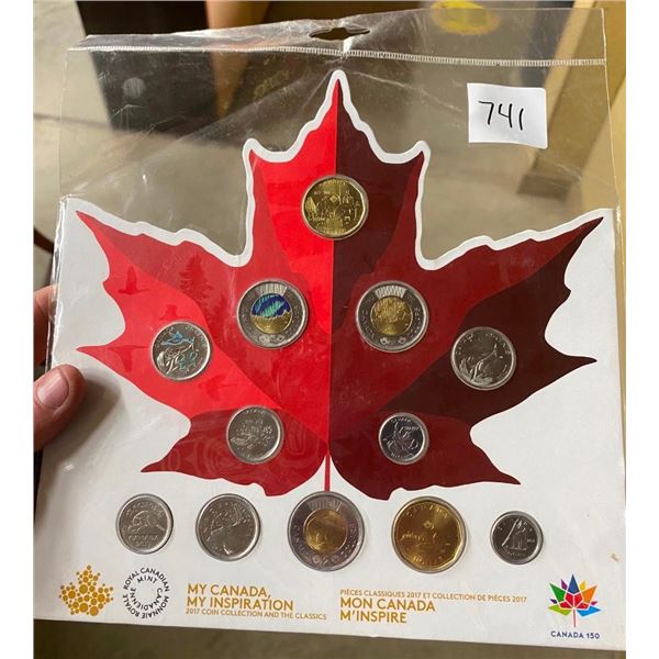 2017 CANADIAN COLLECTION COIN SET
