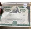 Image 1 : SHULTON STOCK CERTIFICATE - 1971