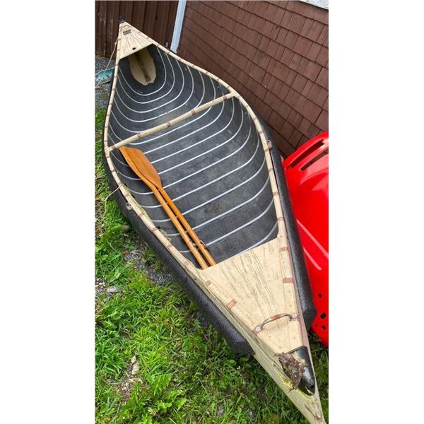12FT CANOE WITH TWO PADDLES