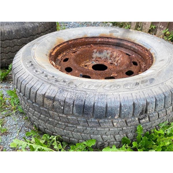 265/70R17 SPARE TIRE ON RIM