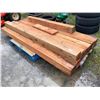 Image 1 : 8 PRESSURE TREATED 6X6 POSTS PLUS SOME OTHER PCS OF LUMBER