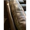 Image 3 : LEATHER CHAIR - HAS SOME LEATHER GONE - USED