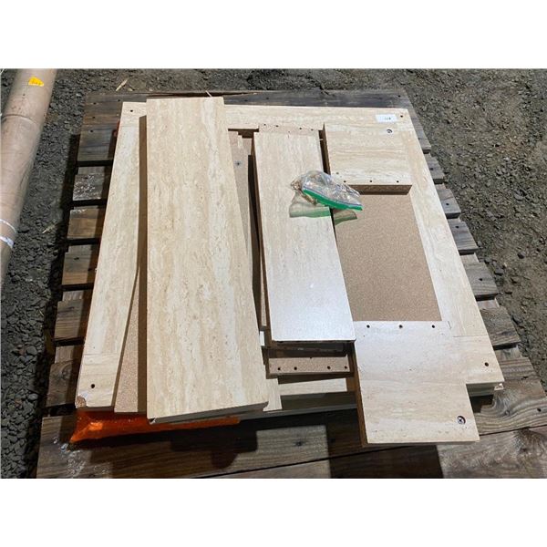 ASSORTED PCS OF PRESSED BOARD