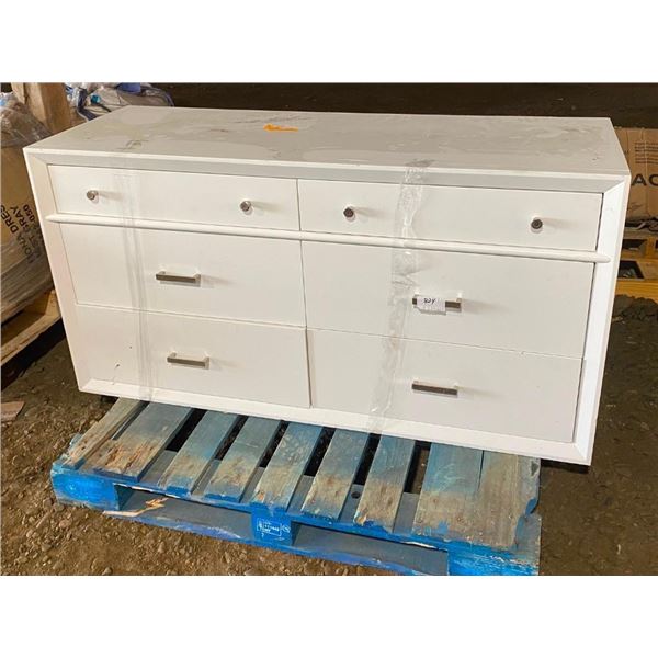 56IN DRESSER - LEG BROKE - FEW DINGS