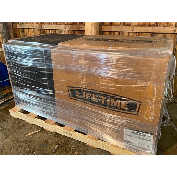 LIMETIME 11X11FT OUTDOOR STORAGE SHED - COMPLETE