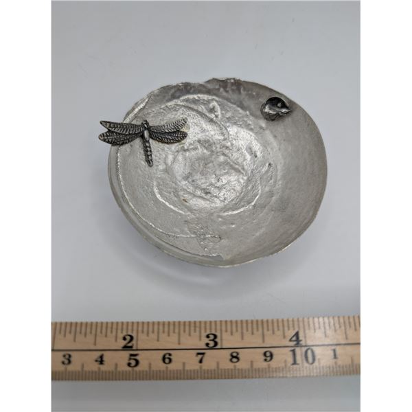 Blackfish Pewter Dragonfly Bowl 2004