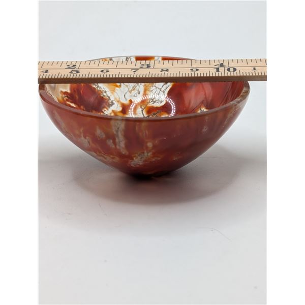 Carelain Red Quartz Translucent Bowl