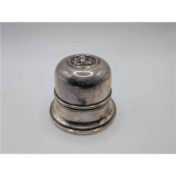 Silver Plated Birks Ring Box