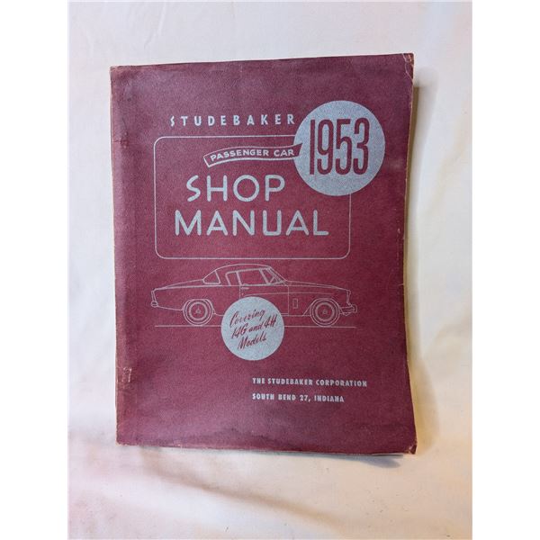 1953 Studebaker Shop Manual