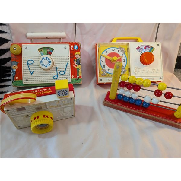 Vintage Fisher Price Toys - working