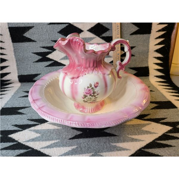 Vintage Pitcher and Basin