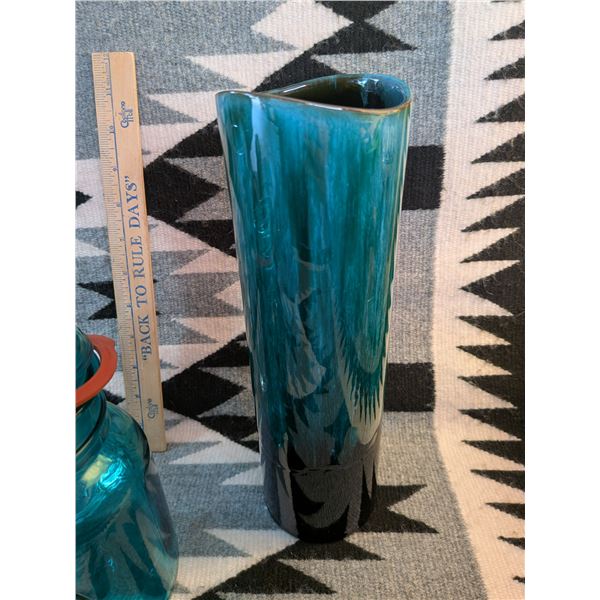 12" Blue Mountain Pottery Vase