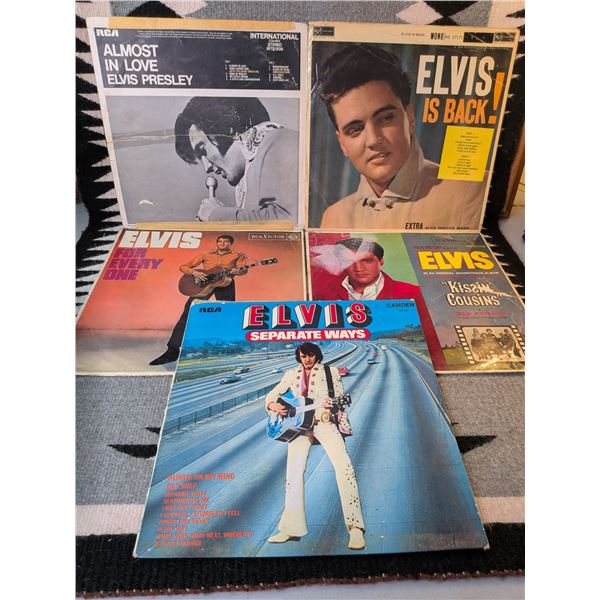 Elvis x 5 Separate Ways / Elvis is Back / Almost in Love / Kissin' Cousins / Elvis for Everyone