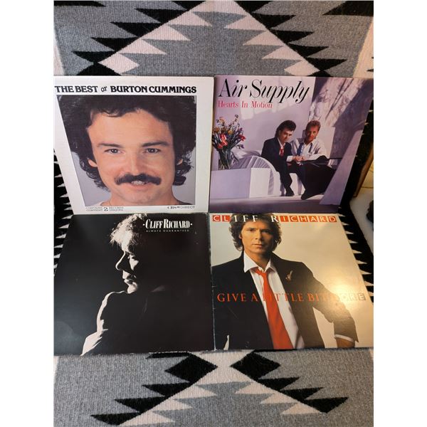 Burton Cummings / Air Supply / Cliff Richards x 2
