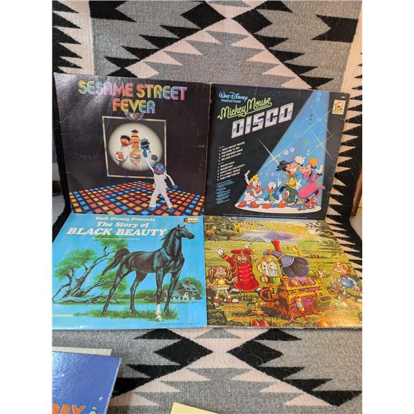 Childrens - Sesame Street Fever / Mickey Mouse Disco / Black Beauty / etc