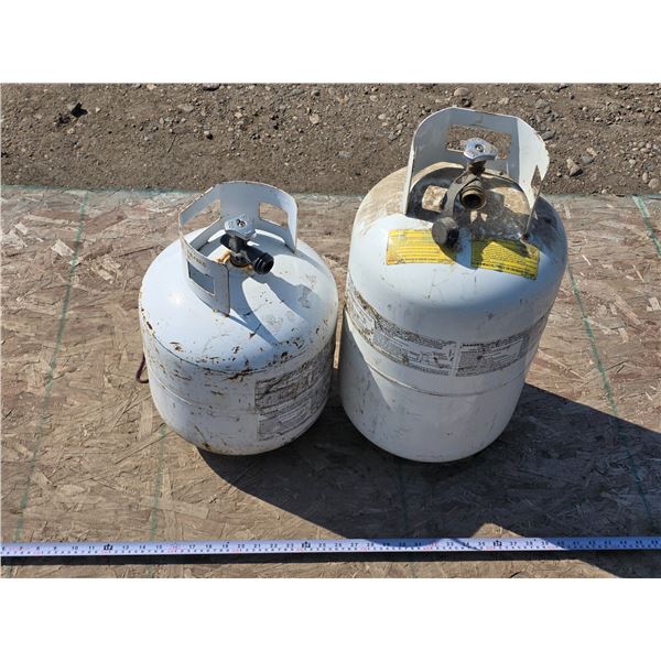 (2) Propane Tanks (20L & 30L) – Empty