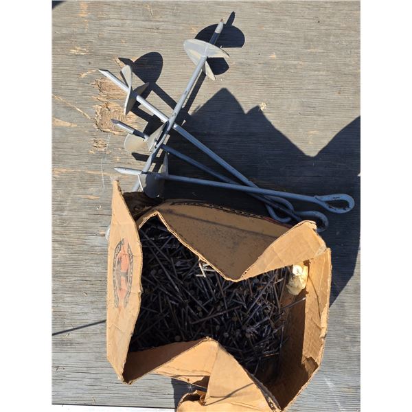 Screw Tiedowns, Box of Nails